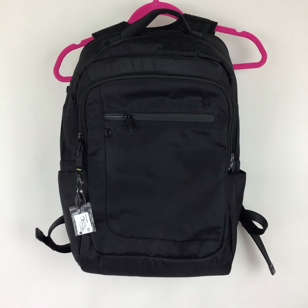 Travelon Black Carryon Travel Backpack NWOT